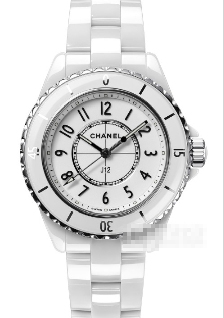 CHANEL J12スーパーコピー時計H5698、白いセラミックが織りなす「永遠の新しさ」